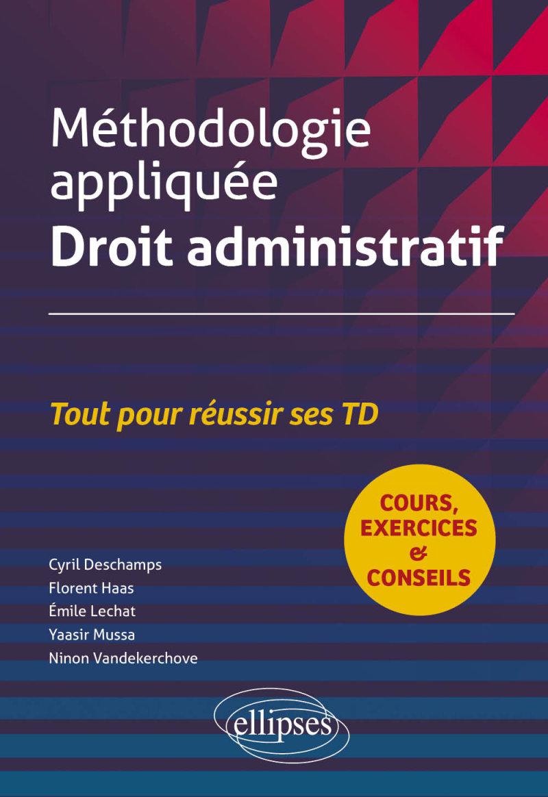 Méthodologie appliquée Droit administratif