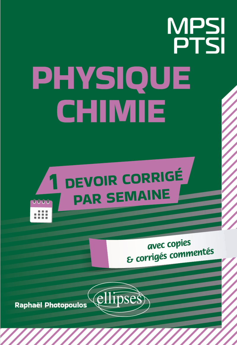 Physique-Chimie. MPSI/PTSI