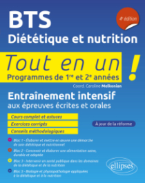 BTS Diététique et nutrition - 4e édition