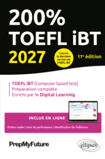 200% TOEFL iBT - 11e édition - édition 2027