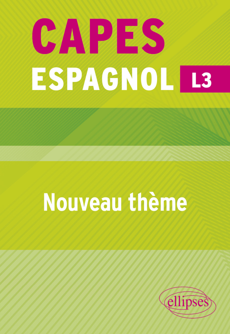 CAPES Espagnol 2027 - Bac+3 - Nouveau thème