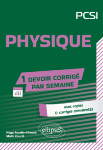 Physique. PCSI