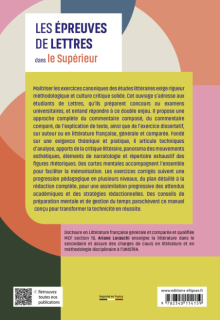 Les épreuves de Lettres dans le Supérieur - Dissertation, commentaire, exposé. CPGE, Université, Concours