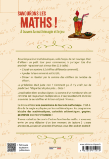 Savourons les maths ! - À travers la mathémagie et le jeu
