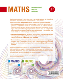 Mathématiques 5e - Nouveau programme 2026 - Cours approfondi, exercices et problèmes - 2e édition