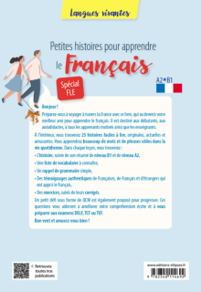 Petites histoires pour apprendre le français – Spécial FLE - A2-B1