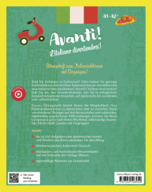 Avanti ! L'italiano divertendosi ! A1-A2+ - Übungsheft zum Italienischlernen mit Vergnügen!