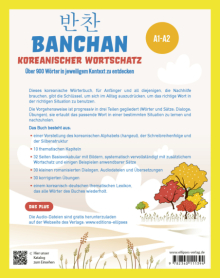 BANCHAN. Koreanischer wortschatz A1-A2 - Über 900 Wörter in jeweiligem Kontext zu entdecken (mit Audiodateien)