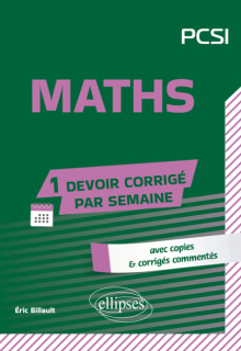 Maths. PCSI
