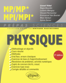 Physique MP/MP* MPI/MPI* - 5e édition