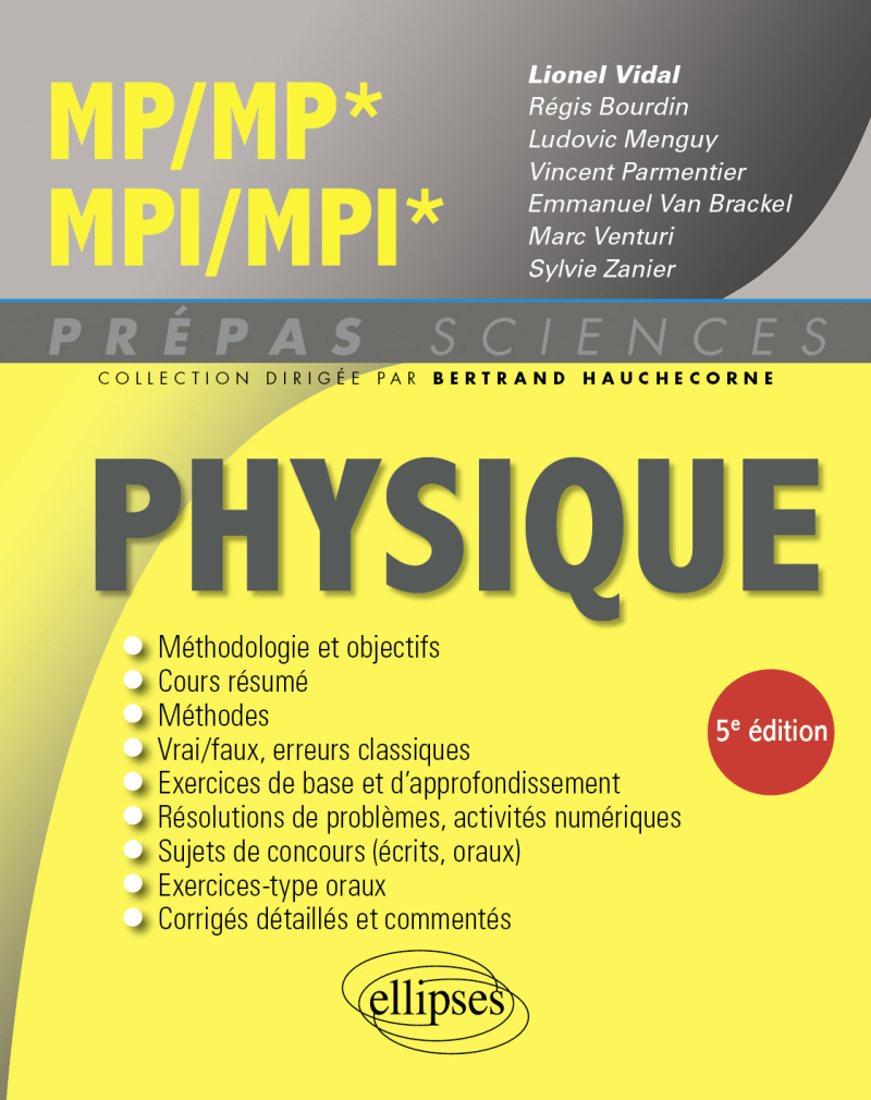 Physique MP/MP* MPI/MPI* - 5e édition