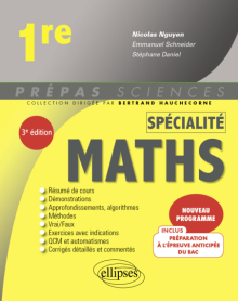 Spécialité Mathématiques - 1re - 3e édition