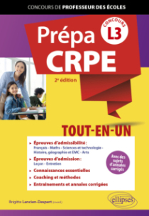 Prépa CRPE tout-en-un L3 - Licences disciplinaires - 2e édition