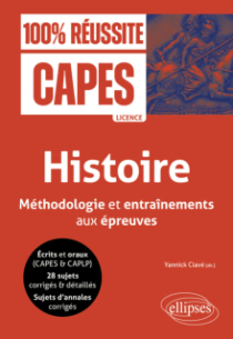 CAPES - Histoire - Méthodologie et entraînements aux épreuves