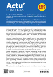 Questions européennes - édition 2027-2028
