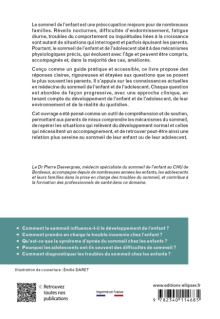 Le sommeil de l’enfant et de l'adolescent