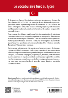 Le vocabulaire turc au lycée - 2de-1re-Tle – B1-B2