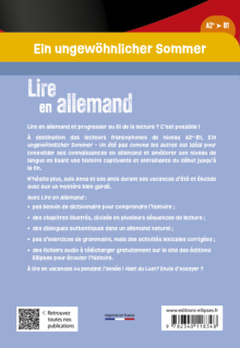 Lire en allemand. Ein ungewöhnlicher Sommer. Un été pas comme les autres (A2+-B1) - Révise ton vocabulaire et améliore ton niveau en allemand en lisant une histoire riche d'aventures et en t'amusant ! - (à partir de 15 ans) - (avec fichiers audio)
