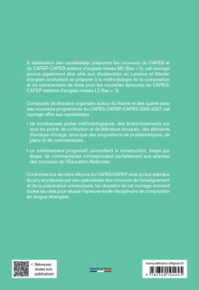 CAPES Anglais 2027 - Épreuve écrite disciplinaire - La composition
