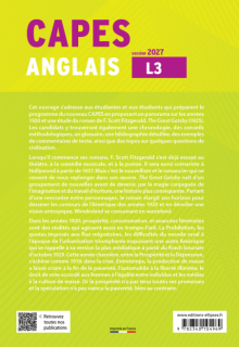 CAPES Anglais 2027 - Bac + 3