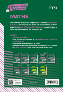 Maths. PTSI