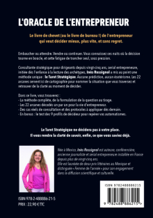 L'oracle de l'entrepreneur - Le tarot stratégique pour éclairer vos décisions quand tout deviend flou  (et sans boule de cristal)