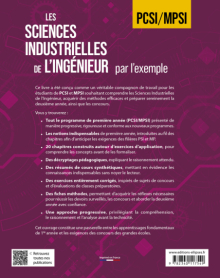 Les Sciences Industrielles de l'Ingénieur en PCSI/MPSI par l'exemple
