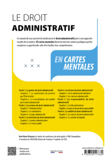 Le droit administratif en cartes mentales