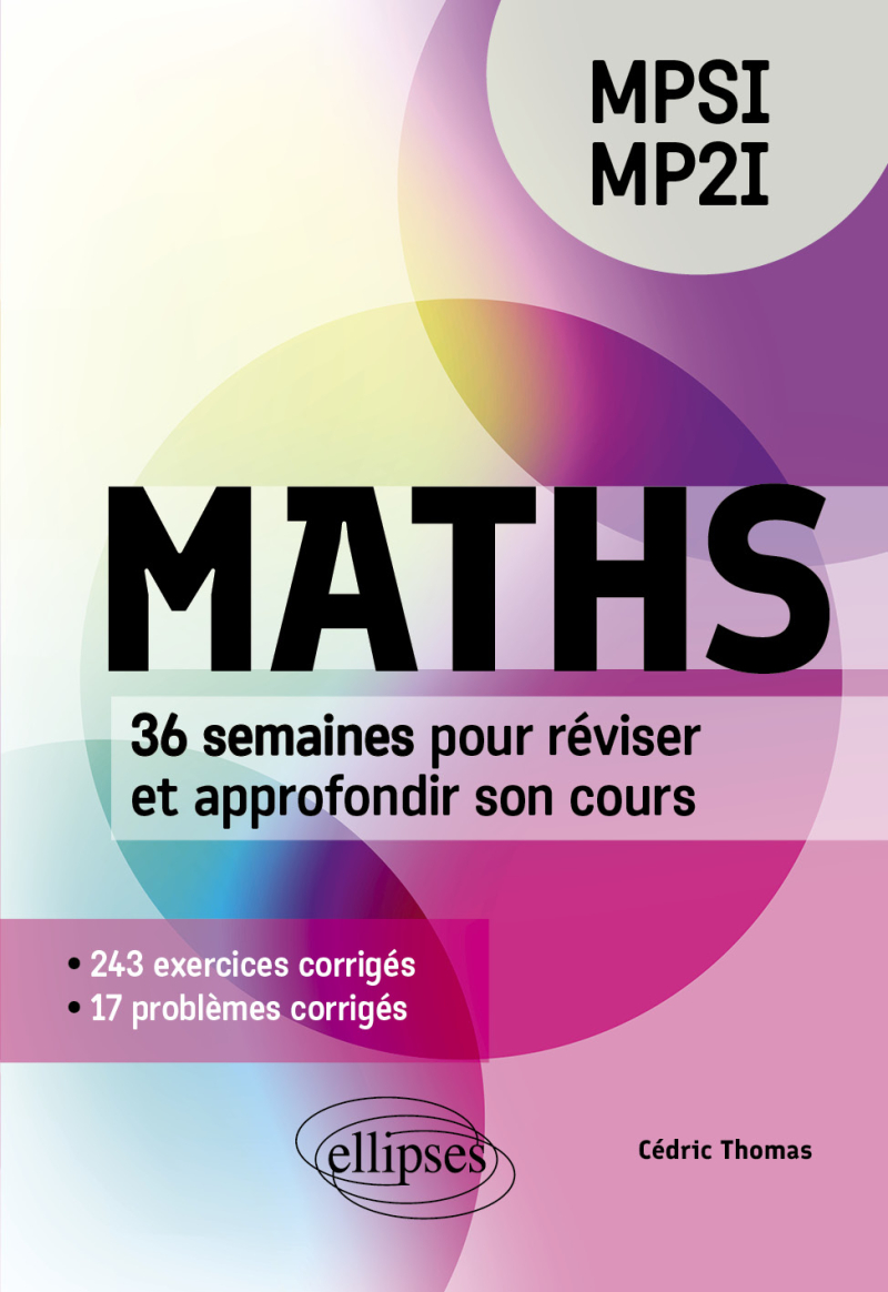 Maths – MPSI/MP2I