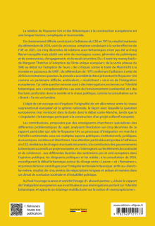 Agrégation Anglais 2027 - Le Royaume-Uni et la construction européenne (1er janvier 1973-1er janvier 2021)