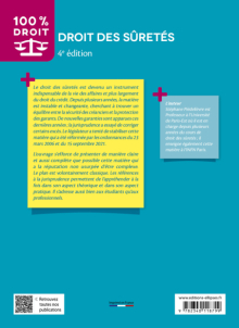 Droit des sûretés - 4e édition