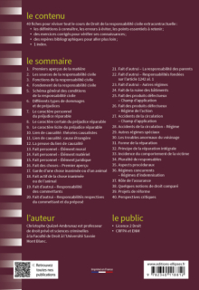 Fiches de droit de la responsabilité civile extracontractuelle - 3e édition