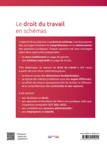 Le droit du travail en schémas - 5e édition