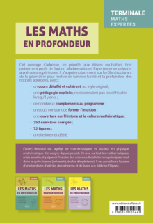 Les Maths en profondeur - Tle Maths Expertes