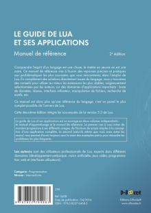 Le guide de lua et ses applications – manuel de référence