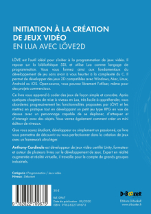 Initiation à la création de jeux vidéo en Lua avec Löve2D
