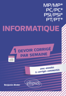 Informatique - MP/MP*-PC/PC*-PSI/PSI*-PT/PT*
